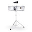 Latin Percussion LPA256 LP Aspire 13" & 14" Timbale, Chrome Image 1