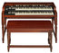 Hammond Suzuki A3-HERITAGE-SYS Model A-3 Heritage System XK System Series Organ, Red Walnut Finish Image 3