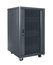 Lowell LCDR-1824 Configured Design 18 Unit Rack, 24" Deep, Black Image 1