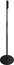 Ultimate Support LIVE-MC-70B Round Base Microphone Stand With One-Handed Height Adjustment Image 1