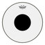 Remo CS-1322-10 22" Clear Controlled Sound Black Dot Bass Drum Head Image 1