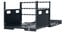 Lowell LPOR2-719 Pull-Out 7 Unit Rack With 2 Slides, 19" Deep, Black Image 1