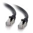 Cables To Go 00822 Cat6 Snagless Shielded (STP) 25 Ft Ethernet Network Patch Cable, Black Image 2