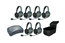 Eartec Co HUB6D Eartec UltraLITE/HUB Full Duplex Wireless Intercom System W/ 6 Headsets Image 1