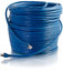 Cables To Go 43170 Cat6 Snagless Solid Shielded 150 Ft Ethernet Network Patch Cable, Blue Image 1