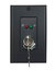 Lowell RPSB2-MKP Momentary SPST Key Switch, 2 Status LEDs, 1 Gang, Black Image 1