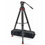 Sachtler 0795 System FSB 8 FT Sideload Fluid Head With Flowtech 75 Carbon Fiber Tripod And Mid-Level Spreader Image 1