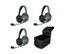 Eartec Co UL3D Eartec UltraLITE Full-Duplex Wireless Intercom System W/ 3 Headsets Image 1