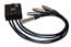 ETS ETS-PA202FP 4x XLR-F To 1.5 Ft. Pigtail To RJ45 InstaSnake Adapter Image 1