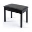 Yamaha BB1 Piano Bench Black Padded Piano Bench Image 1