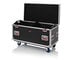 Gator G-TOURTRK452212 45"x22"x27" Utility Flight Case With Dividers And Casters, 12mm Wood Image 1