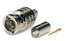 Canare BCP-C6HD 75 Ohm BNC Connector, Straight Crimp Plug, 67HD Image 1