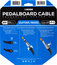 Boss BCK-24 Pedalboard Cable Kit - 24 Connectors, 24 Feet Image 2