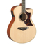 Yamaha AC3M Concert Cutaway - Natural Acoustic-Electric Guitar, Sitka Spruce Top, Solid Mahogany Back And Sides Image 2