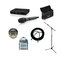 Sennheiser EWD1-845S-SNGL-K EWD1-845S Wireless HH Mic Bundle With Case, Mic Stand, And XLR Cable Image 1