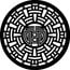 Rosco 78201 Steel Gobo, Aztec Puzzle Image 1