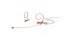 DPA 4188-DC-F-F00-MH 4188 Directional Headset Microphone With MicroDot Connector, Beige Image 1