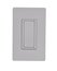 Crestron CLW-SWEX-P-GRY-S Cameo Wireless In-Wall Switch, 120V, Gray Smooth Image 1