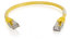 Cables To Go 00862 Cat6 Snagless Shielded (STP) 4 Ft Ethernet Network Patch Cable, Yellow Image 1