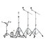 Yamaha HW-680W Double-Braced Hardware Pack 2 Boom Cymbal Stands, Snare Stand, Hi-hat Stand And Bass Drum Pedal Image 1