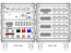 Motion Labs 1300-200A-12-2-00 Power Distro, 200A, 12RU, 6x Duplex Edison, 12x30A-120/208v Image 2