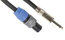 Pro Co S12NQ-10 10' Speakon To 1/4" TS Speaker Cable Image 2