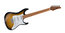 Ibanez Andy Timmons Signature - ATZ100SBT Solidbody Electric Guitar With Roasted Maple Fingerboard - Sunburst Flat Image 1