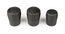 K&M 7.201.300555 Mic Stand Rubber Foot Caps (3 Pack) Image 1