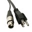 Elite Core PA75 75' Powered Speaker Cable XLR+AC Image 1