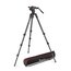 Manfrotto MVK608CTALLUS 608 Nitrotech Fluid Video Head With CF Single Leg Tripod Image 1