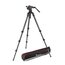 Manfrotto MVK612CTALLUS 612 Nitrotech Fluid Video Head With CF Single Leg Tripod Image 1