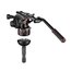 Manfrotto MVK612CTALLUS 612 Nitrotech Fluid Video Head With CF Single Leg Tripod Image 2