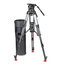 Sachtler 2513-SACHTLER System 25 EFP 2 MCF With Fluid Head, Carbon Fiber Tripod And Mid-Level Spreader With Cover Image 1