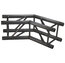 Global Truss SQ4123-BLK Corner 2Way 135 Deg 1.64ft, Black Image 1