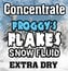 Froggy's Fog EXTRA DRY Snow Juice Concentrate Highly Evaporative Formula For <30ft Float Or Drop, 4- 8oz Bottles, Makes 4 Gallons Image 2