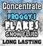 Froggy's Fog LONG LASTING Snow Juice Concentrate Slow Evaporation Formula For >75ft Float Or Drop, 8oz Bottle, Makes 1 Gallon Image 2