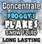 Froggy's Fog LONG LASTING Snow Juice Concentrate Slow Evaporation Formula For >75ft Float Or Drop, 4- 8oz Bottles, Makes 4 Gallons Image 2