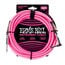 Ernie Ball P06077 / P06078 / P06079 / P06080 10' Braided Straight / Angle Instrument Cable Image 3