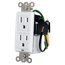 Panamax MIW-SURGE-1G 15A In-Wall Duplex, 2 Outlets, With Surge Protection Image 1