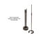 On-Stage MS7325 34-61" Stackable Base Microphone Stand Image 3