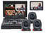 Datavideo HS-1600T-3C140TCM HS-1600TMK2 Mobile Studio, 3x Black PTZ Cameras And Monitor Image 1