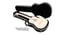 SKB 1SKB-300 Hardshell Acoustic Guitar Case For BabyTaylor / Martin LX Guitars Image 2