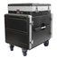 Gator GRC-12X10 PU 12RU Top, 10RU Pop-Up Console Molded Rack With Casters Image 1