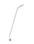 Shure MX415WRLPDF/N 15” Bright White Dualflex Gooseneck Microphone, Light Ring Image 1