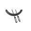 Audio-Technica AT8313-25 25' Value Microphone Cable: XLR3 Male To XLR3 Female Image 1