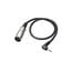 Audio-Technica AT8350 19.7" Audio Cable - 1/8" L-Type TRS Male To XLR Male Plugs Image 1