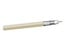 West Penn 25841IV0500 500' RG6 18AWG Shielded Plenum Coaxial CATV Cable, Ivory Image 1