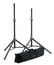 K&M 21459 50"-76" Tripod Base Speaker Stand, 2 Pack Image 2