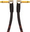 Roland Professional A/V RIC-G1AA 1' Right-Angle 1/4" TS To Right-Angle 1/4" TS Cable Gold Ser Image 1