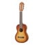 Yamaha GL1 Guitarlele - Tobacco Sunburst Mini Nylon Guitar / Ukulele With Bag Image 1